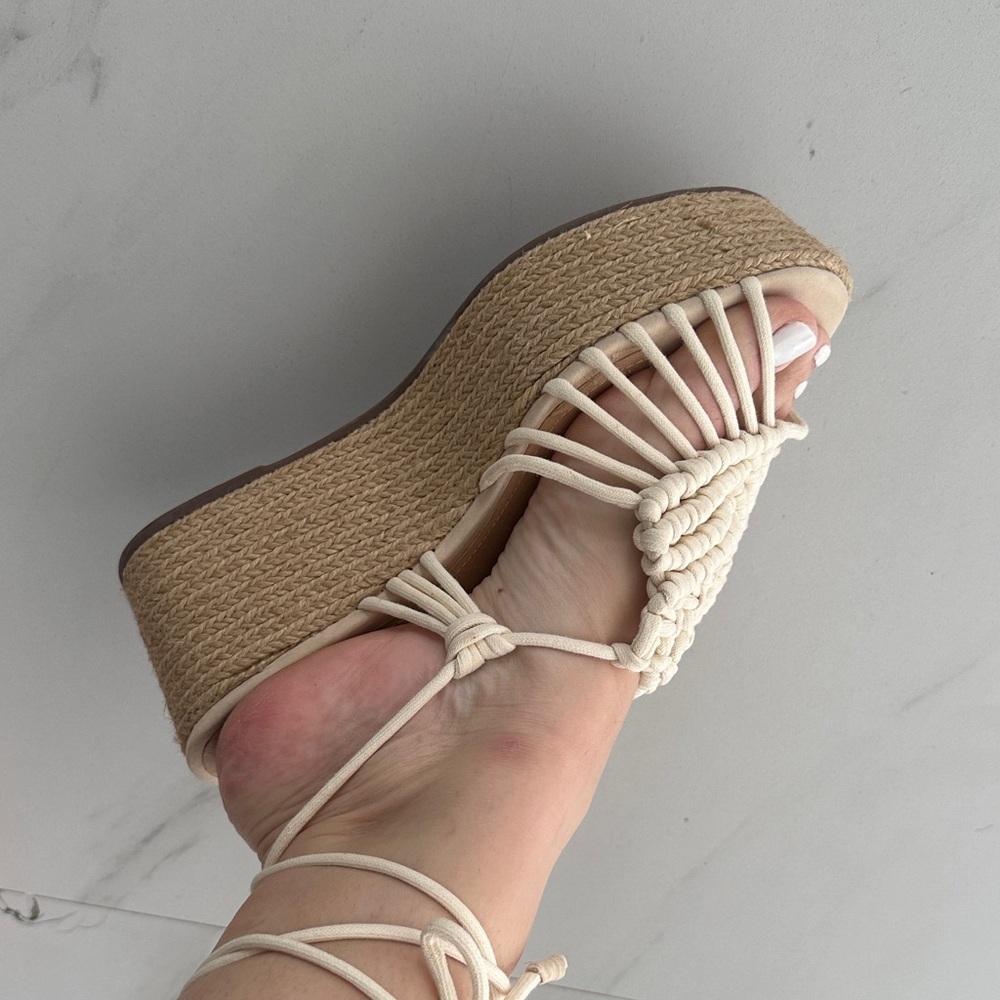 SCHUTZ Delfia Espadrille Sandals - Picture 8 of 9